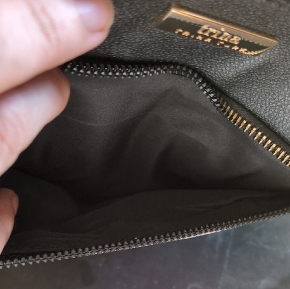 Trina Turk Black and Pink Floral Crossbody Bag - Picture 11 of 11